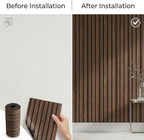 3D Wall Panels Peel and Stick – 15.74" x 118" PVC Faux Texture Wall Covering - Image 3