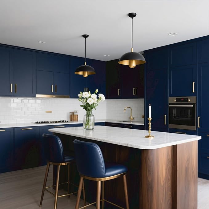 Yancorp 16"x120" Matte Gray Blue Peel and Stick Wallpaper Removable Contact - Image 7