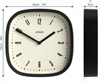 JONES CLOCKS® Marvel wall Clock | Modern Retro Rounded Square Clock | 10 inch | - Image 4
