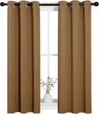 NICETOWN Sleek Blackout Curtains 45 inches Length - Image 2