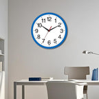 Rohioue Wall Clock Modern 8 Inch Battery Operated Silent Non Ticking Small - Image 5