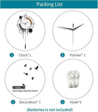 Large Wall Clocks for Living Room Decor Modern Silent Wall Clock Battery - Image 7