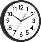 AKCISOT 12 Inch Wall Clock Silent Non-Ticking Modern Wall Clocks Battery by Akcisot