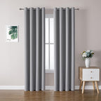 ChrisDowa Blackout Curtains 120 Inches Long 2 Panels Set by ChrisDowa