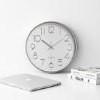 Tosnail 12 Inches Round Silent Non Ticking Quartz Wall Clock - Image 8
