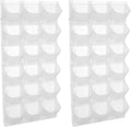 Vertical Wall Planter with 36 Pots, Hanging Garden Plant Flowerpot Holder by Eapmic