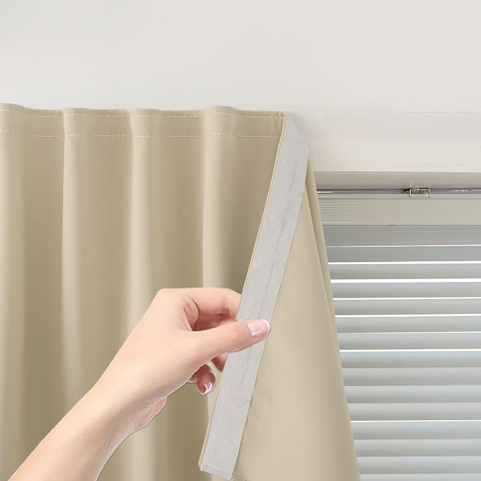 Instant Blackout Window Curtain by Sovtfides