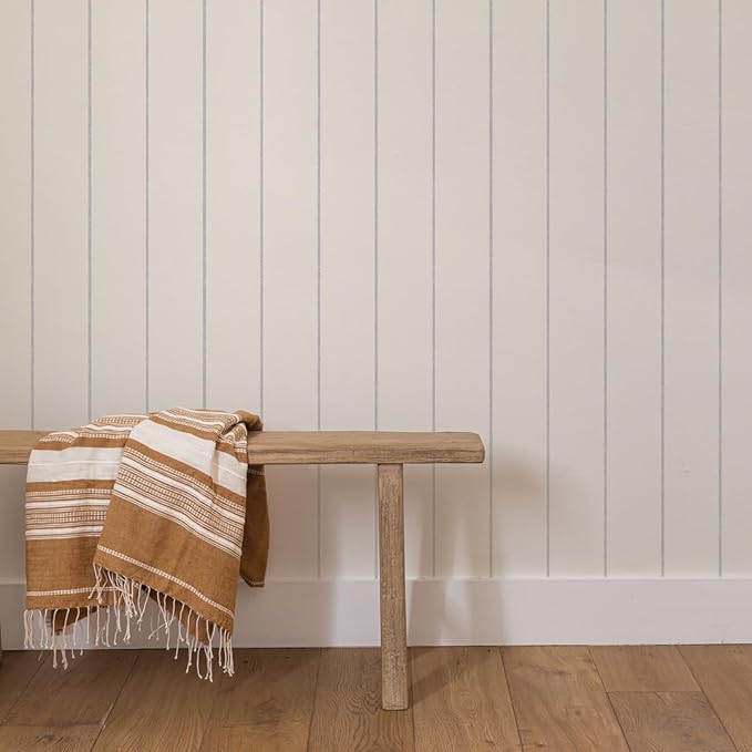 Tempaper x Pure Salt Textured Navy Bursa Stripe Removable Peel and Stick - Image 2