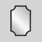 WallBeyond 20" x 30" Full Scalloped Corners Arch Rectangle Wall Mirror - Image 2