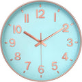 Modern Wall Clock, 10 Inch Digital Wall Clocks Battery Operated, Round Non by MABPEDO