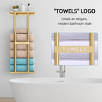 STWWO Bathroom Towel Storage Rack - Image 5