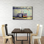 Wieco Art Large Gallery Wrapped Canvas Prints Life is Short Chill the Duck Out - Image 4