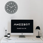 AKCISOT Wall Clock Bathroom 10 Inch Analog Small Wall Clocks Battery Operated - Image 4