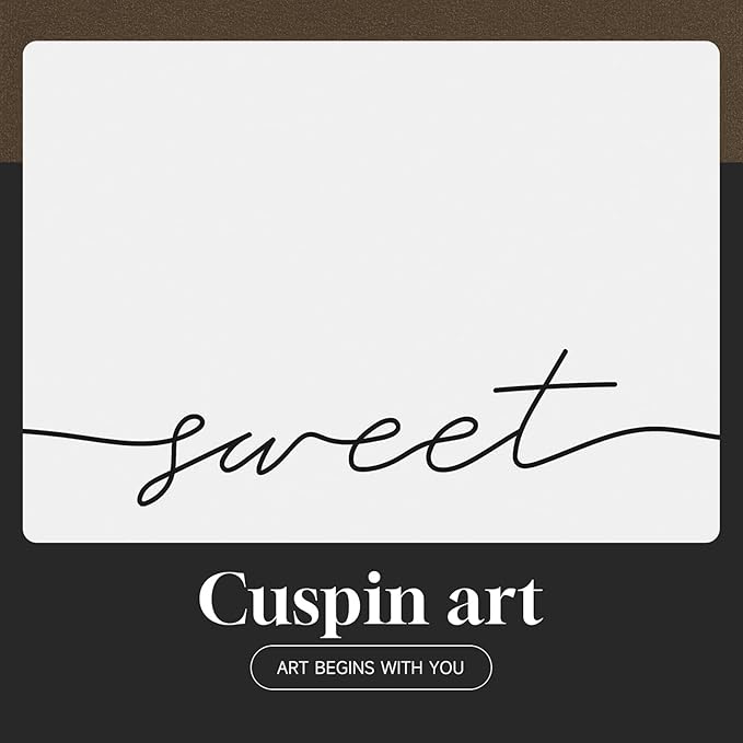 Framed Sweet Dreams Wall Art for Bedroom Decor, Modern Black and White - Image 6