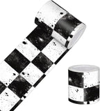 HOMETITUTE Wallpaper Border Peel and Stick Wall Border 4x196 Inch Grunge Black by HOMETITUTE