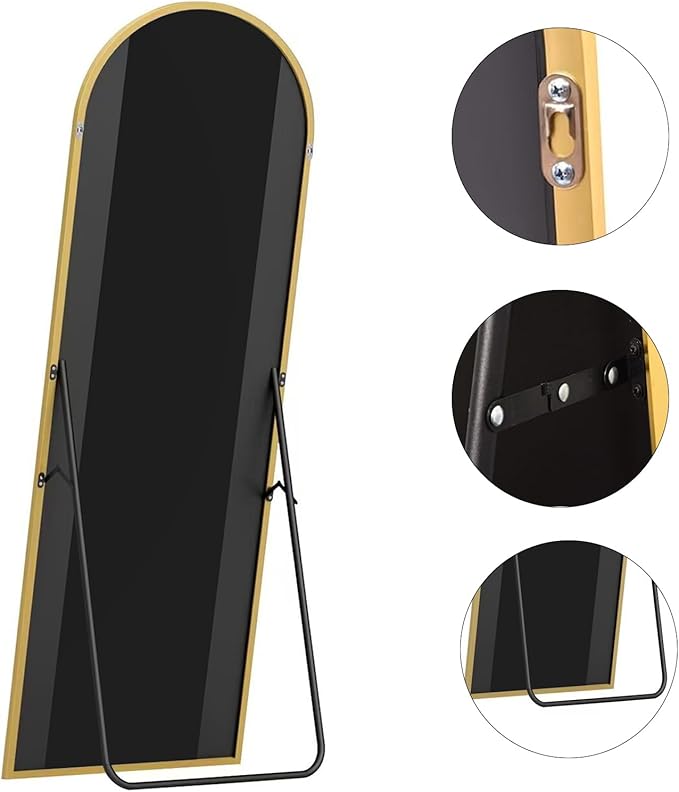 Full Length Mirror, Oversized Standing Mirror, Hanging or Leaning Against Wall - Image 6