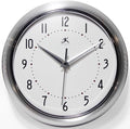 Infinity Instruments LTD. Retro 9 inch Silent Sweep Non-Ticking Mid Century by InfinityInstruments