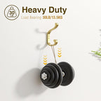 bussdis Large Wall Hooks for Hanging Coats: Heavy Duty Wall-Mount Hanger - Image 7