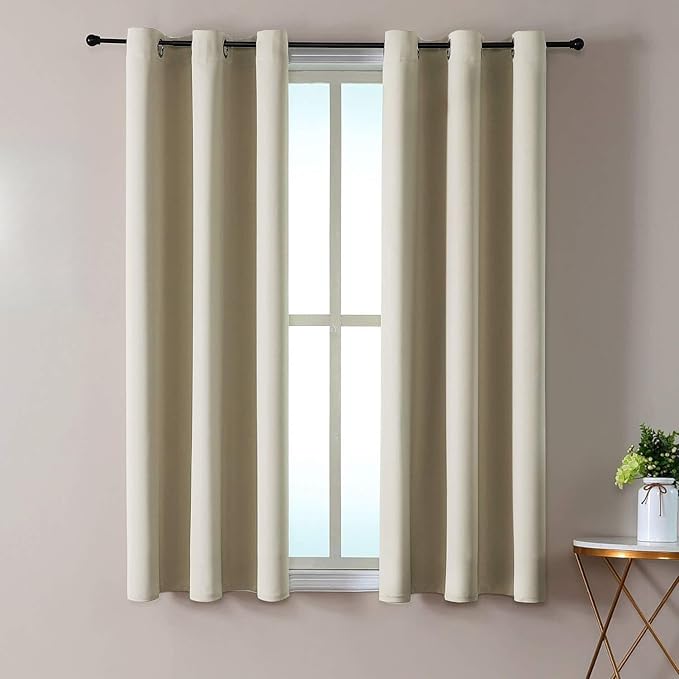 ChrisDowa Blackout Curtains 48 inches Long by ChrisDowa