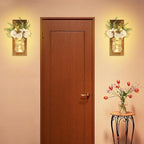 Rustic Wall Sconces Mason Jar Sconces Handmade Wall Art Hanging Design - Image 5