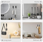 2PCS Foldable Wall Hooks, Flip Down Design - Image 6