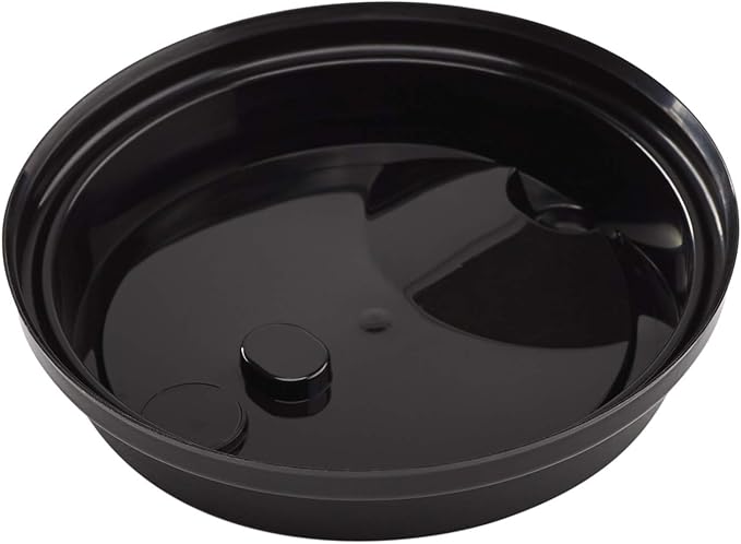 Karat Sipper Dome Lid for 24 oz Tall Premium PP Cup - Black