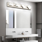 SOLFART Bathroom Vanity Lights Brushed Nickel LED Lighting, LED Bathroom Light - Image 8