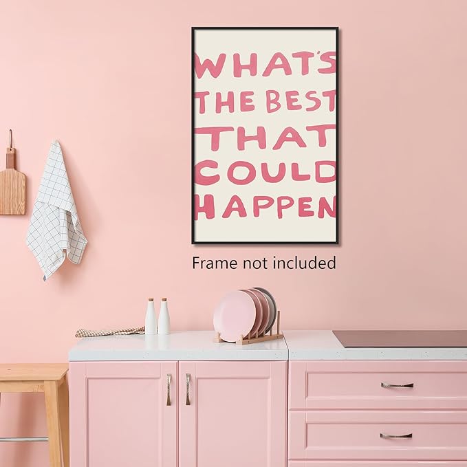 Yaasilinage Daily Reminder Positive Canvas Wall Art, Positive Affirmations Wall - Image 7