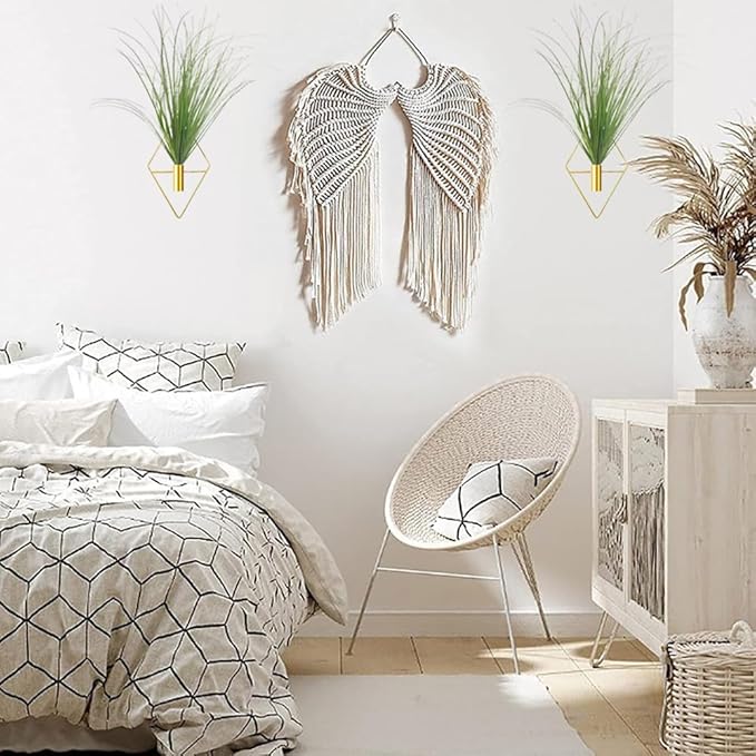 Hanging Planters with Artificial Plants - Image 5