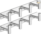 VAEHOLD Silver Hat and Coat Wall Mount Rack by VAEHOLD