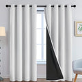Yakamok 100% Blackout Curtains 96 Inches Long, 2 Thick Layers Heat and Full by Yakamok
