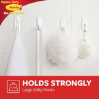 Sinfuo Wire Hooks for Wall Small 32 Hooks, Heavy Duty Wall Hooks - Image 8