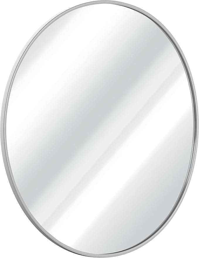 HBCY Creations Medium Round Mirror, Living Room and More, Modern Minimalist - Image 8