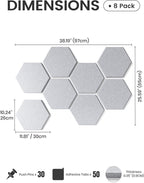 Fluxynara Hexagon Cork Board Alternative - Image 2