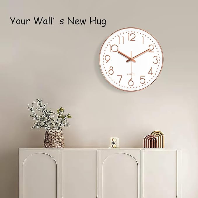 Modern Silent Wall Clock - Image 2