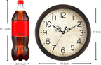 KECYET Wall Clock 10 Inch Vintage Wall Clocks Battery Operated Quartz Silent - Image 4