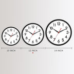 AKCISOT 12 Inch Wall Clock Silent Non-Ticking Modern Wall Clocks Battery - Image 3