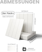 Bumusty Large Cork Board Alternative-36 x 24" Felt Bulletin Board Tiles - Image 3