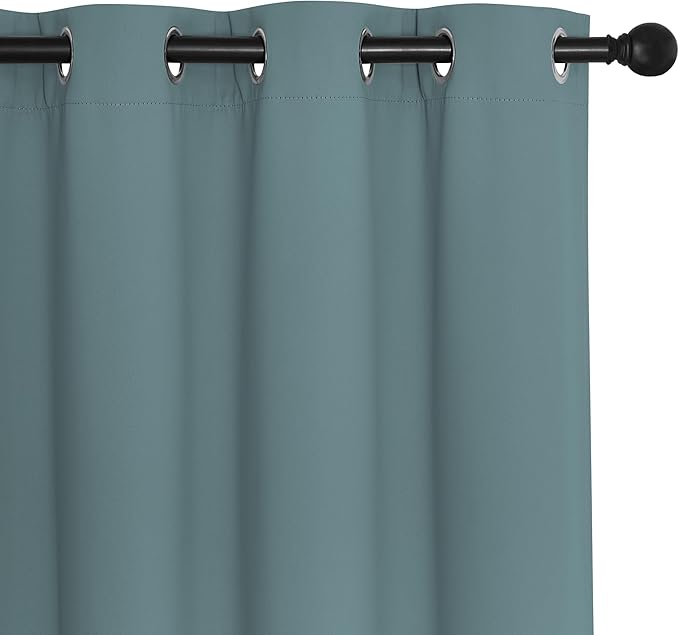 NICETOWN Bedroom Curtain Room Darkening Drapery 102 inches Length - Image 7