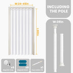 AJAZZ Blackout Magnetic Door Curtain - Image 2