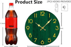 Wall Clock, Modern Wall Clocks Battery Operated, Silent Non Ticking Clock - Image 3