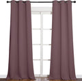 NICETOWN Patio Glass Door Blackout Curtains by NICETOWN