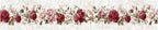 Vintage Rose Wallpaper Border 196x4 Inch Removable Wall Border Peel and Stick - Image 2