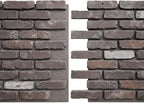 EverStone Aged Brick Faux Brick Panel, 46 7/8"W x 27"H x 1 1/4"D, French - Image 8