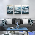 MHARTK66 Mountain Landscape Wall Art - Image 3