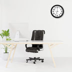 HIPPIH 2 Pack Silent Wall Clock, 10 Inch Non Ticking Quiet Digital Sweep - Image 6