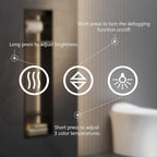 Sweetcrispy 24"x36" Smart Anti-Fog LED Bathroom Mirror - Image 3