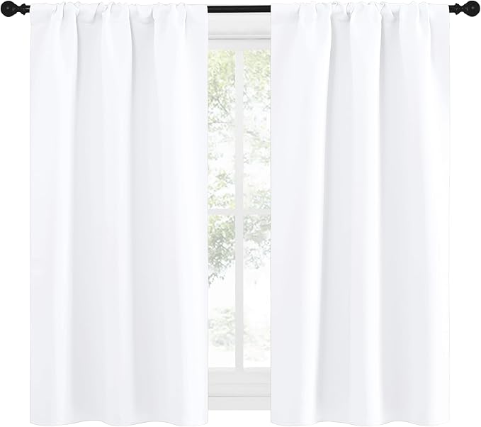 NICETOWN RV Curtains for Camper Windows, Home Decoration Light Filtering Drapes - Image 2