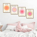NCYEL 4 colorful abstract halo posters angel number positive energy - Image 7