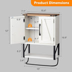 VINGLI Bathroom Wall Cabinet - Image 3